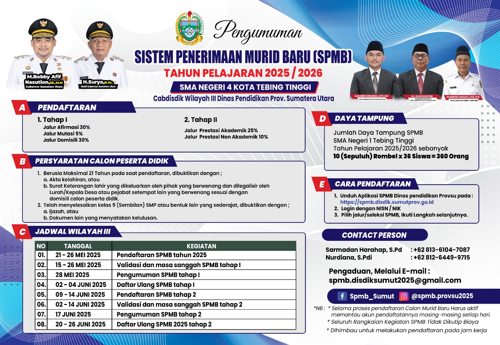 SMK N 2 Tebing Tinggi - SPMB Tahap III Tahun Pelajaran 2025/2026